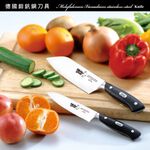 【美國Mother Goose鵝媽媽】德國優質鉬釩鋼 不鏽鋼 料理水果刀22.8cm, , large