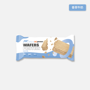 〔果果能量〕蛋白威化餅-香草牛奶 30g/支