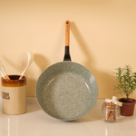 【Korea King】Woody Ceremic Coated Non-Stick Frypan 26cm- Green, , large