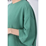 (2XL) chaco closet綠色短袖上衣二手衣, , large