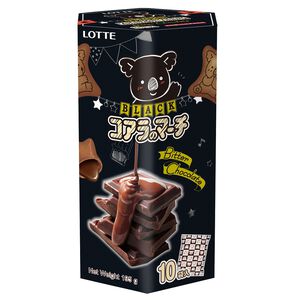 樂天小熊餅家庭號-濃黑巧克力風味