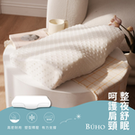 BUHO 均一價 人體工學波浪記憶枕 蝶型記憶枕 麵包記憶枕(針織緹花/3D立體泡泡絨/吸濕排汗)多款任選, , large