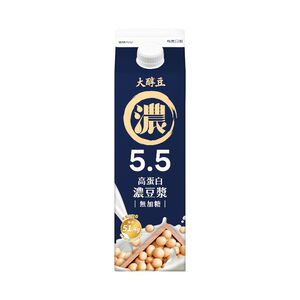 大醇豆5.5無加糖濃豆漿※實際到貨效期約4天以上