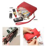 【牛皮零錢包】SPRING-真皮頭層牛皮短夾零錢包 招財真皮頭層牛皮錢包牛皮男女通用-多色, , large