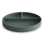 Mushie Silicone Suction Plate - Dried Thyme, , large