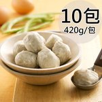 【天和鮮物】虱目魚丸10包(420g/包)(免運費), , large