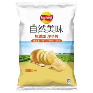 Lay's 樂事 自然美味海鹽口味洋芋片70g/包