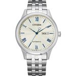 CITIZEN 星辰 限量日曆機械手錶 NH7501-85A, , large
