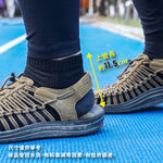 [Kaimei Cotton Industry] 2 pairs set, blue MIT made in Taiwan, traceless deodorizing function towel-soled toe socks 26-29cm, 2雙組 丈青色, large