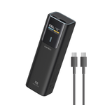 CUKTECH 酷態科 10號 150W 行動電源 10000mAh 可充筆電 Wh標示 可上飛機 (PB100P) - 黑騎士, , large