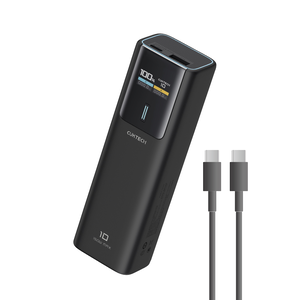 CUKTECH 酷態科 10號 150W 行動電源 10000mAh 可充筆電 Wh標示 可上飛機 (PB100P) - 黑騎士