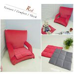 Velvet cloth ComfortableJapanese room chair with armrests, , large