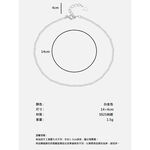  s925純銀一閃一閃亮晶晶單層手鍊-附馬卡收納盒 , , large