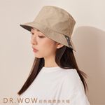 【現貨】素色雙面親子漁夫帽│素色雙面可戴/親子款/兒童漁夫帽/帽繩款/寶寶帽/台灣製/DR.WOW, , large
