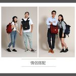 【YUNJOIN】TWILL-Stylish multifunctional lightweight backpack, , large