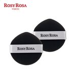【千康購物網】ROSY ROSA 全效底妝黑粉撲2入-水滴薄款, , large