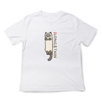 JZ TEE Siamese Cat-Long Thin Graphic Tee, , large