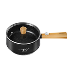 【MOLIJIA】1.6L-M18 Multifunctional Non-stick Electric Cooker - Black Wood Grain, , large