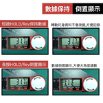 Digital angle ruler &ndash; white/black (plastic) 300mm, , large