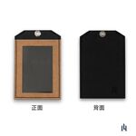 [LOGINHEART]巧克棕 單卡層證件套 紙革 質感抗磨損 環保時尚 台灣職人手作, , large