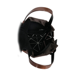 ISSEY MIYAKE BAO BAO CARAT 3X3 亮面手提小方盒/焦糖棕, , large
