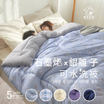 Korean-Style Graphene Silver Ion Antibacterial Washable Winter Quilt, , large