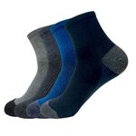 【D&G】速效機能乾爽男1/2襪<黑>D579 短襪 襪子 抑菌消臭, , large