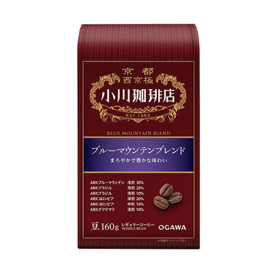 京都小川 淺焙藍山咖啡豆 160g【Mia C&apos;bon Only】