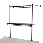 Double-Layer Tabletop Hanging Storage Rack Set, , large