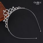【Gulicc】古莉可 髮箍 韓國 閃亮水鑽 皇冠 公主 髮箍, , large
