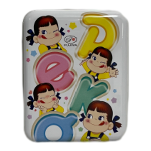 不二家T15方罐-Peko字母白【Mia C'bon 限定】