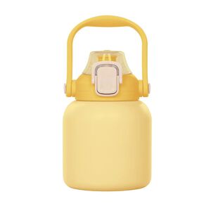 日光生活手提彈蓋胖胖水壺-800ml,  日光生活手提彈蓋胖胖水壺800ml-黃噗噗H788-6