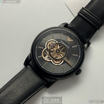 [星晴錶業]ARMANI手錶,42mm,AR00001玫瑰金色錶面黑錶殼深黑色真皮皮革錶帶款, , large