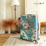 NaSaDen [ Turkey Blue ] 22" Carry on Zipper Luggage, , large