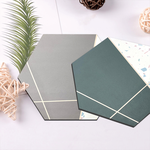 【Monster】 Morandi Terrazzo Coasters, Set of 2 (11.5x10cm) – Green & Brown, , large