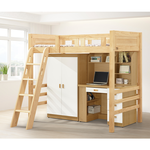 【唯熙傢俱】赫比原木色3.5尺電腦桌組, , large