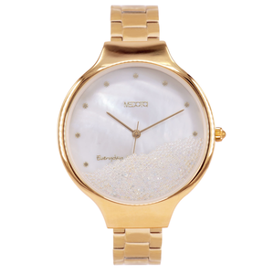 [MEDOTA] MEDOTA Ladies unique multi case ladies watch-Gold / MI-9502