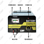 CSP P1608 16V8A transformer charger old car repair 12V lead-acid battery overload protection reverse protection battery specific gravity recovery physical store, , large
