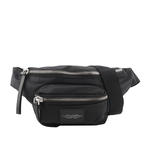MARC JACOBS The Biker 雙拉鍊尼龍腰包/黑色, , large