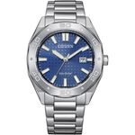 CITIZEN 星辰 光動能八角形格紋面手錶 BM7630-80L, , large