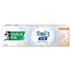 好來全亮白星耀小蒼蘭牙膏120克