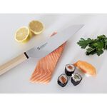 蓋瑞廚物【義大利SANELLI 新上市 HEXAGON 木柄日本刀 台灣菜刀】魚刀 出刃 生魚片刀 柳刃 刺身刀, , large