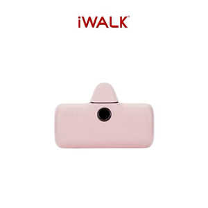 【Leo手機周邊專賣店】iWALK 五代PRO直插式行動電源 / Lightning / 粉色
