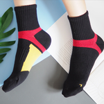 [Kaimei Cotton] 3-pack MIT Taiwan-made 2/2 arch protection sports functional socks 20-24cm, , large