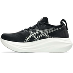 [秉宸] ASICS GEL-NIMBUS 27 (D) 女慢跑鞋 黑白 寬楦 1012B752-002, , large