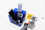 【O-Life】Multi-partition rotating storage box-black, , large