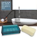 金德恩 GS MALL 台灣製造 一組四入 壓克力盥洗用具 牙刷架 漱口杯 牙膏架 肥皂盒 香皂盒 浴室收納, , large