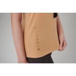 YOGA FLOW Chakra Flow(B) - 交叉綁帶圓領罩衫 - 赭石黃 Mineral Yellow, , large
