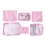 Travel Season Travel Bag color 6pcs Light Pink, , large