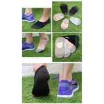 【D&G】速效機能樂福女襪<丈青>D420 抑菌消臭 乾爽  隱形襪 止滑, , large